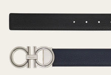 Load image into Gallery viewer, Reversible and adjustable Gancini belt(Pre-order)