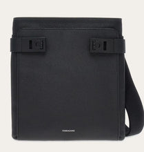 Load image into Gallery viewer, Twins/North-South crossbody bag with Gancini buckles