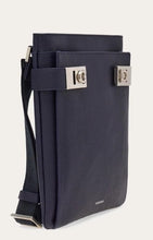 Load image into Gallery viewer, Twins/North-South crossbody bag with Gancini buckles