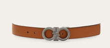 Load image into Gallery viewer, Reversible and adjustable Gancini belt