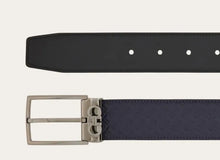 Load image into Gallery viewer, Reversible and adjustable Gancini belt