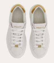 Load image into Gallery viewer, Dahlia Sneaker in Optic white/Gold
