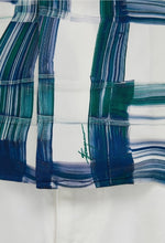 Load image into Gallery viewer, Brushstroke check organic twill shirt