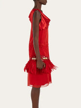 Load image into Gallery viewer, Hug Soft crossbody with feathers