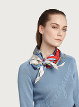 Load image into Gallery viewer, Palazzo Spini Feroni print silk foulard