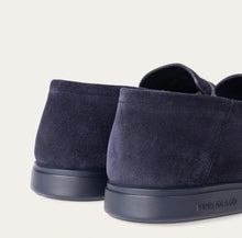 Load image into Gallery viewer, Drame Midnight blue in suede