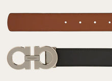 Load image into Gallery viewer, Reversible and Adjustable Gancini Belt Conac