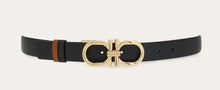 Load image into Gallery viewer, Reversible and adjustable Gancini belt