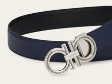 Load image into Gallery viewer, Reversible and adjustable Gancini belt(Pre-order)