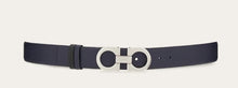 Load image into Gallery viewer, Reversible and adjustable Gancini belt