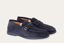 Load image into Gallery viewer, Drame Midnight blue in suede