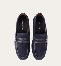 Load image into Gallery viewer, Drame Midnight blue in suede