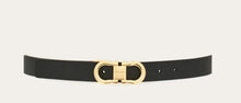 Load image into Gallery viewer, Reversible and adjustable Gancini belt
