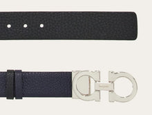 Load image into Gallery viewer, Reversible and adjustable Gancini belt
