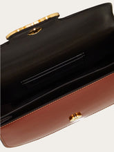 Load image into Gallery viewer, Double Gancini North-South crossbody bag