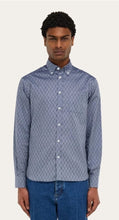 Load image into Gallery viewer, Ferragamo Monogram shirt Color: Navy blue