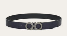 Load image into Gallery viewer, Reversible and adjustable Gancini belt