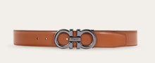 Load image into Gallery viewer, Reversible and adjustable Gancini belt