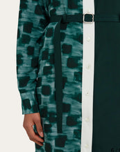 Load image into Gallery viewer, Shirt dress with contrasting prints