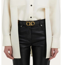 Load image into Gallery viewer, Reversible and adjustable Gancini belt