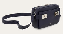 Load image into Gallery viewer, Twins shoulder bag with Gancini buckles
