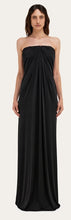 Load image into Gallery viewer, Sleeveless long dress with gathered detail
