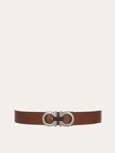 Load image into Gallery viewer, Reversible and adjustable Gancini belt