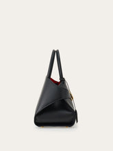 Load image into Gallery viewer, Hug Handbag in Black/Flame Red (M)