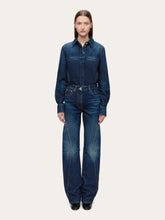 Load image into Gallery viewer, Five Pocket Jeans in Blue