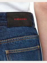 Load image into Gallery viewer, Five Pocket Jeans in Blue