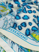Load image into Gallery viewer, Animalier Print Silk Foulard