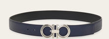 Load image into Gallery viewer, Reversible and adjustable Gancini belt(Pre-order)
