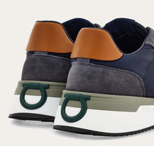 Load image into Gallery viewer, Low cut sneakers in Blue/Rain (Pre-sale)

