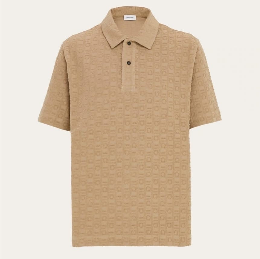 Ferragamo Monogram polo shirt