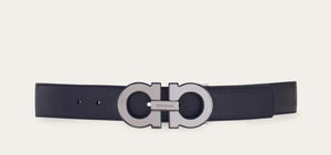 Reversible and adjustable belt Gancini