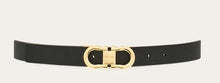 Load image into Gallery viewer, Reversible and adjustable Gancini belt
