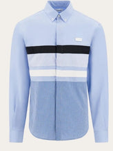 Load image into Gallery viewer, Stripped patched LS shirt
