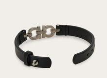 Load image into Gallery viewer, Double Gancini Bracelet Nero
