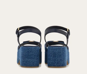 Selna Iconic bow platform sandal