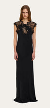 Load image into Gallery viewer, Silk dress with lace detail
