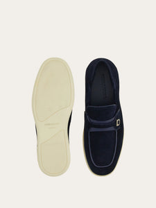 Drame in Midnight Blue Suede