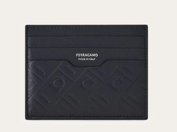 Ferragamo Monogram credit card holder