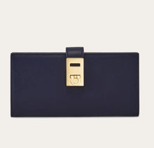 Load image into Gallery viewer, Hug Continental wallet in midnight blue
