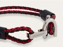 Load image into Gallery viewer, Gancini Bracelet - Black/red
