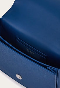 Double Gancini crossbody bag in teal