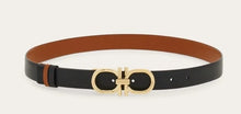 Load image into Gallery viewer, Reversible and adjustable Gancini belt
