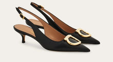 Load image into Gallery viewer, Sara Maxi Gancini slingback pump
