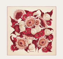 Load image into Gallery viewer, Sunflower print silk scarf
