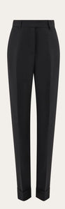 Wool double natte pant