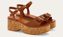 Load image into Gallery viewer, Selna Iconic bow wedge sandal
